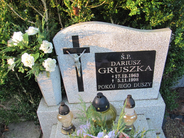 Dariusz GRUSZKA 1963 Słupsk - Grobonet - Wyszukiwarka osób pochowanych
