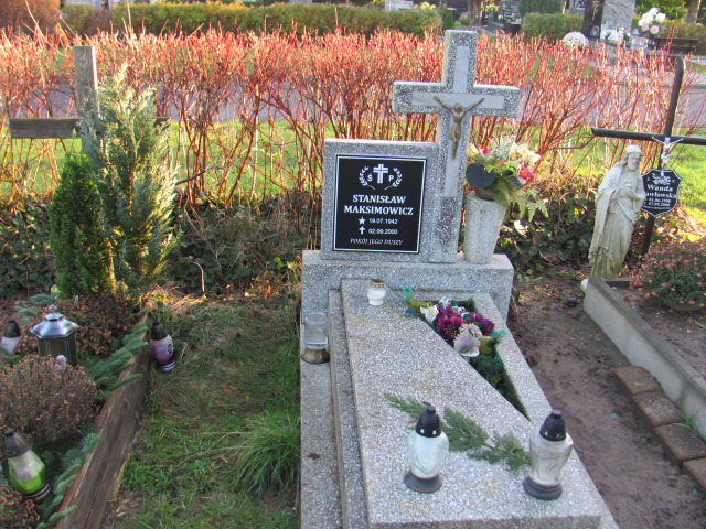 Grób STANISŁAW MAKSIMOWICZ