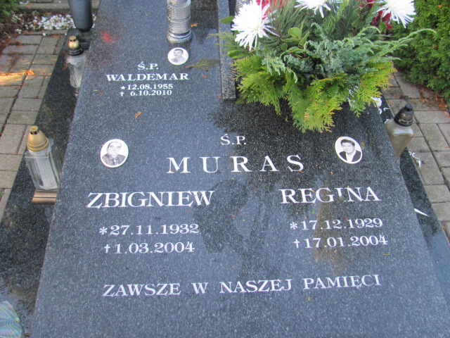 Regina MURAS 1929 Słupsk - Grobonet - Wyszukiwarka osób pochowanych