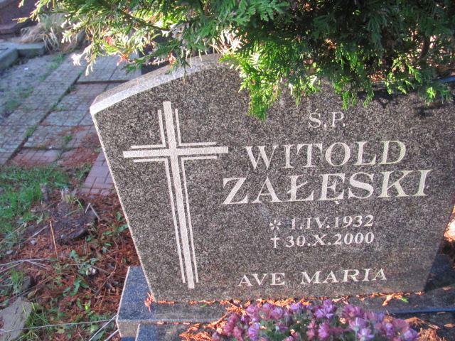Witold ZAŁĘSKI 1932 Słupsk - Grobonet - Wyszukiwarka osób pochowanych