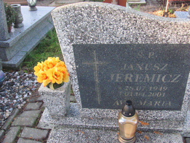 Janusz JEREMICZ 1949 Słupsk - Grobonet - Wyszukiwarka osób pochowanych