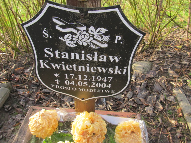 Stanisław KWIETNIEWSKI 1947 Słupsk - Grobonet - Wyszukiwarka osób pochowanych