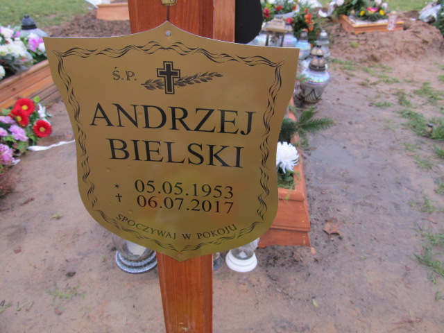 Andrzej BIELSKI 1953 Słupsk - Grobonet - Wyszukiwarka osób pochowanych