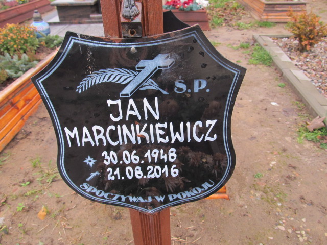 Jan MARCINKIEWICZ 1948 Słupsk - Grobonet - Wyszukiwarka osób pochowanych