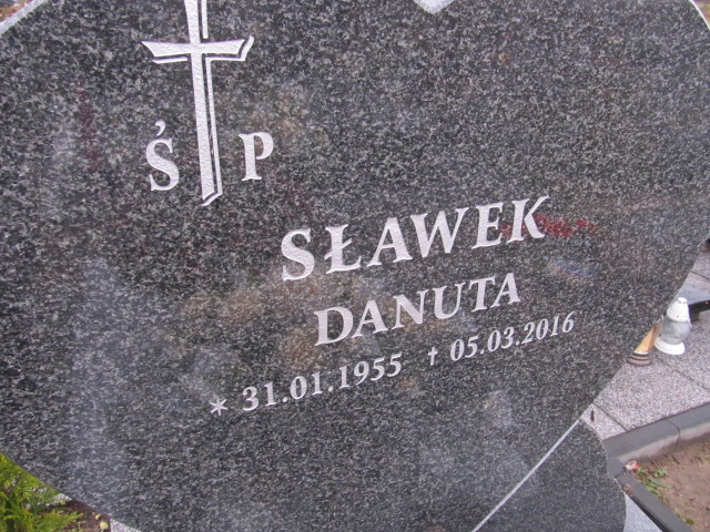 Danuta SŁAWEK 1955 Słupsk - Grobonet - Wyszukiwarka osób pochowanych
