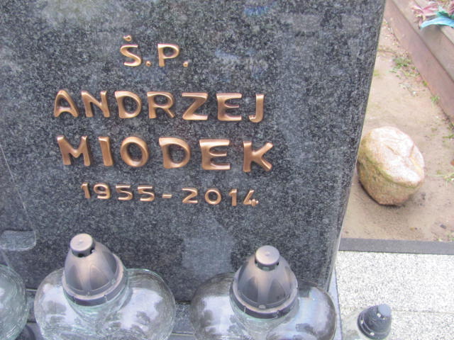 Andrzej MIODEK 1955 Słupsk - Grobonet - Wyszukiwarka osób pochowanych