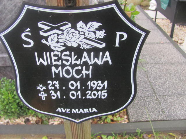 Wiesława MOCH 1931 Słupsk - Grobonet - Wyszukiwarka osób pochowanych