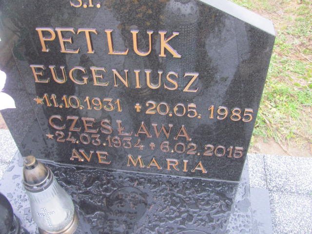 Eugeniusz PETLUK 1931 Słupsk - Grobonet - Wyszukiwarka osób pochowanych