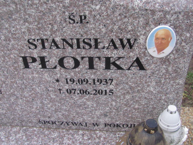 Stanisław PŁOTKA 1937 Słupsk - Grobonet - Wyszukiwarka osób pochowanych