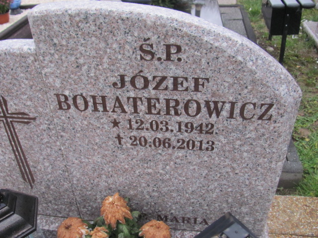 Teresa BOHATEROWICZ 1950 Słupsk - Grobonet - Wyszukiwarka osób pochowanych