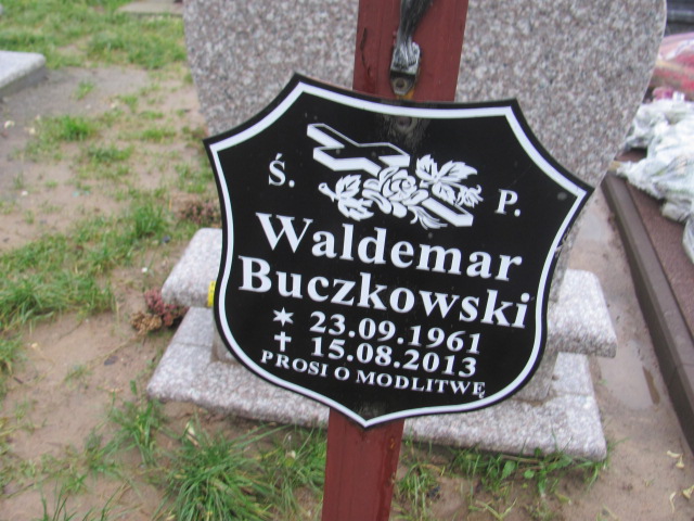 Waldemar BUCZKOWSKI 1961 Słupsk - Grobonet - Wyszukiwarka osób pochowanych
