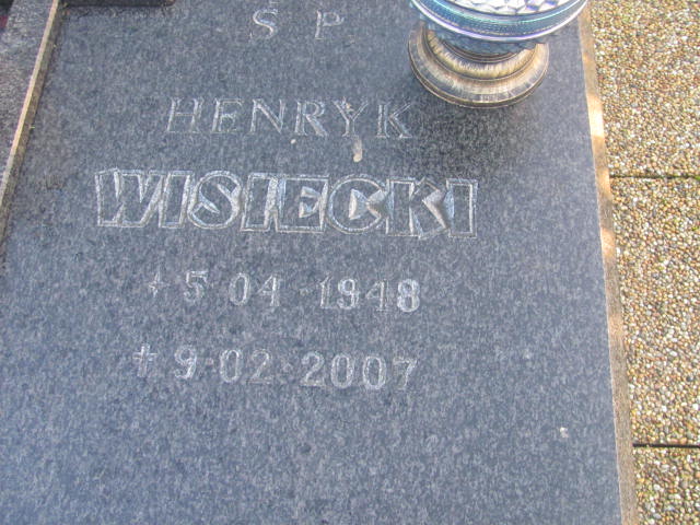 Henryk WISIECKI 1948 Słupsk - Grobonet - Wyszukiwarka osób pochowanych