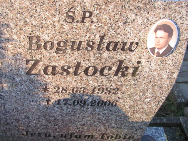 Bogusław ZASTOCKI 1932 Słupsk - Grobonet - Wyszukiwarka osób pochowanych