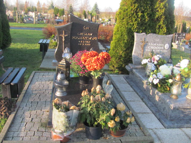 Grób CZESŁAW KOSTRZEWSKI