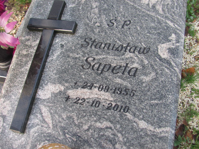 Stanisław SAPETA 1955 Słupsk - Grobonet - Wyszukiwarka osób pochowanych
