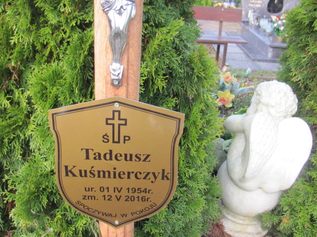 Tadeusz KUŚMIERCZYK 1954 Słupsk - Grobonet - Wyszukiwarka osób pochowanych