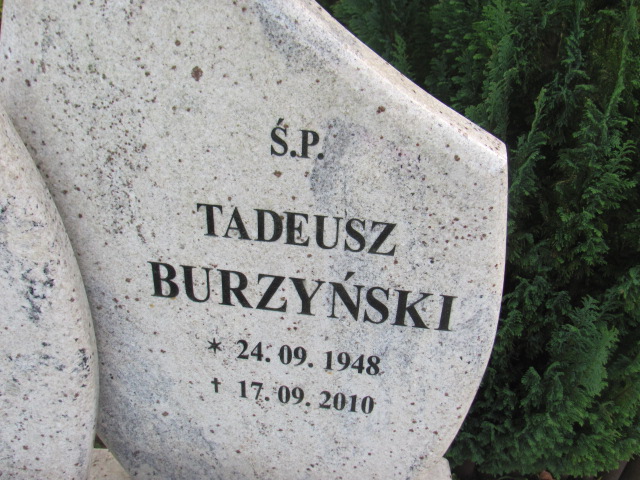 Tadeusz BURZYŃSKI 1948 Słupsk - Grobonet - Wyszukiwarka osób pochowanych