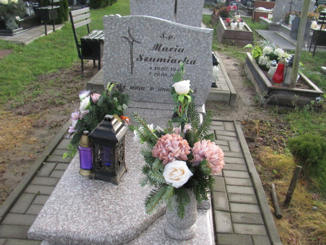 Grób MARIA SZUMIACKA