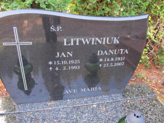 Jan LITWINIUK 1925 Słupsk - Grobonet - Wyszukiwarka osób pochowanych