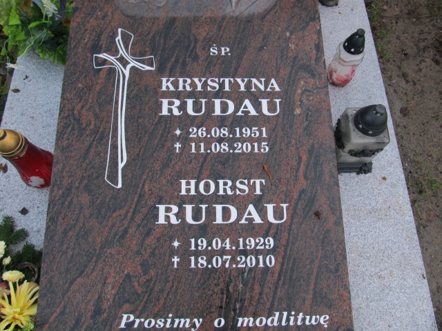 Horst RUDAU 1929 Słupsk - Grobonet - Wyszukiwarka osób pochowanych