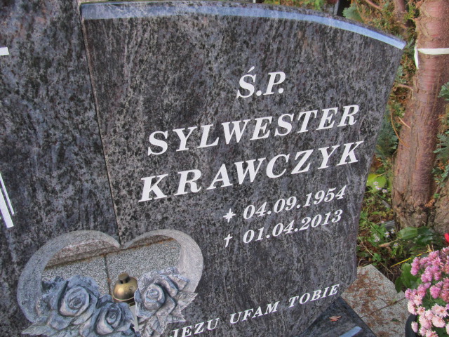 Sylwester KRAWCZYK 1954 Słupsk - Grobonet - Wyszukiwarka osób pochowanych