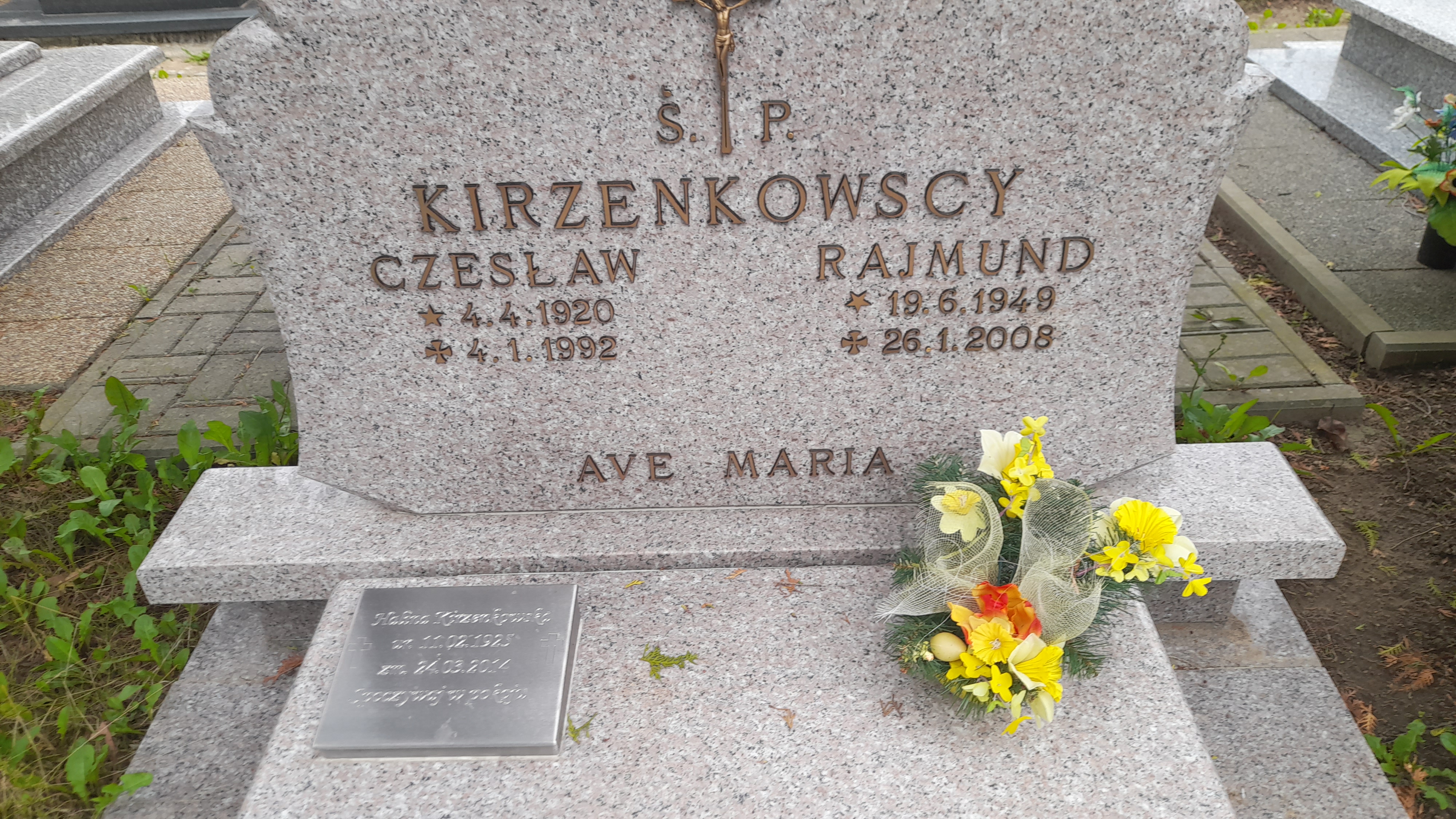 Czesław KIRZENKOWSKI 1920 Słupsk - Grobonet - Wyszukiwarka osób pochowanych